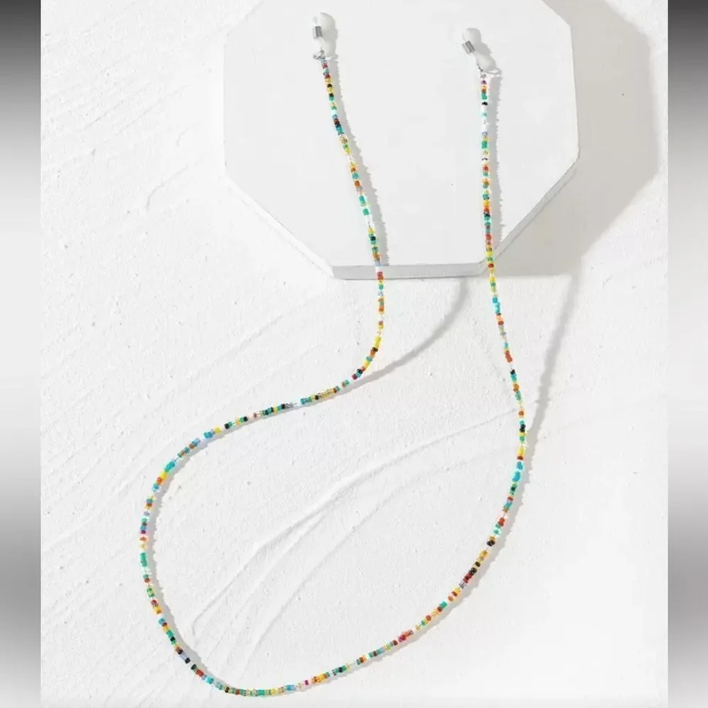 Colorful Beaded Eyewear Chain R293